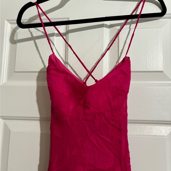 NWT Runaway the Label: Florenza Maxi Dress - Fuchsia - Small AND Medium - Picture 11 of 13